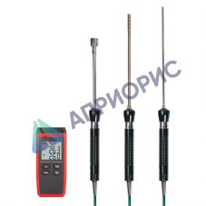 термометр rgk ct-12 с зондом температуры воздуха tr-10a, поверхностным зондом tr-10s и погружным зондом температуры tr-10w с поверкой